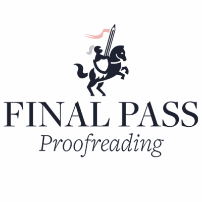 Final Pass Proofreading