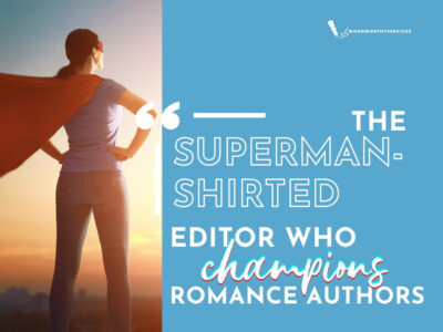 woman standing in the superman pose with a sunset in the background