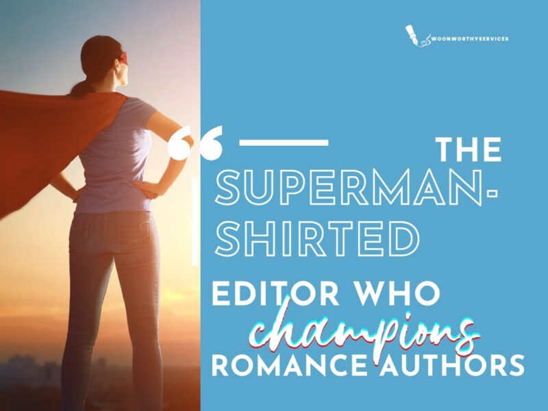 woman standing in the superman pose with a sunset in the background