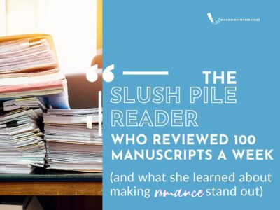 stacks of manuscripts on a desk